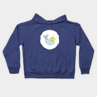 Baby tugs bear belly Kids Hoodie